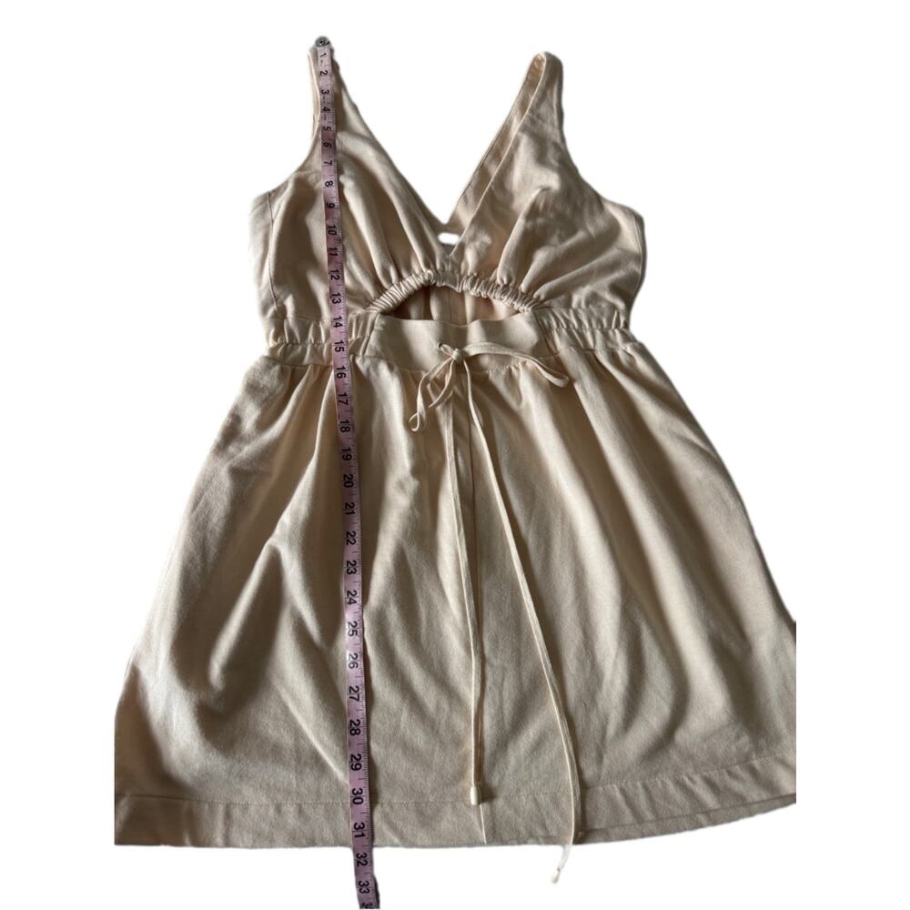 Alice McCall Nude Sport Cutout Cotton Mini Dress Women’s M - Picture 11 of 11